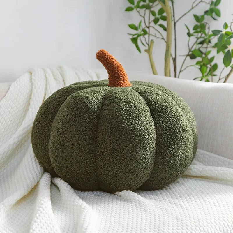DecorBites™ 3D Pumpkin Throw Pillow for Home Decoration in Living Room Sofa Couch