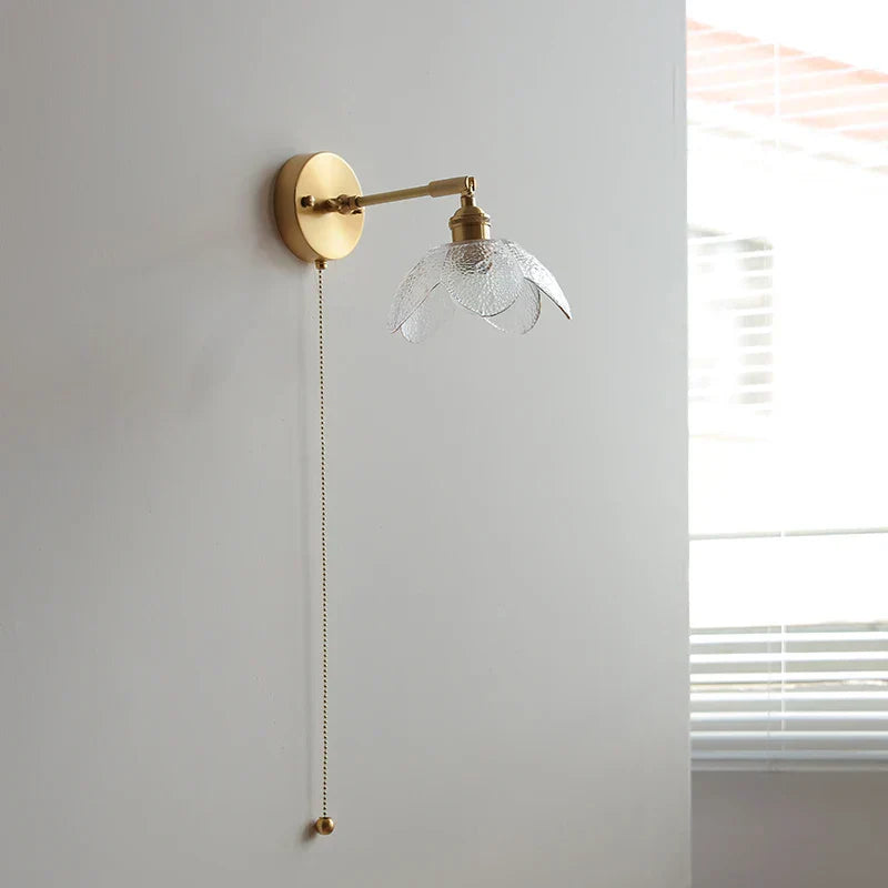 DecorBites™ LED Glass Wall Light Fixture Up Down Rotate Modern Living Room Bar