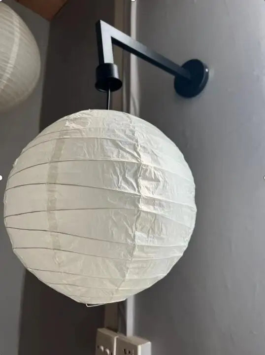 DecorBites™ Akari Rice Paper Pendant Lamp for Living Room Bedroom - Wabi Sabi Design