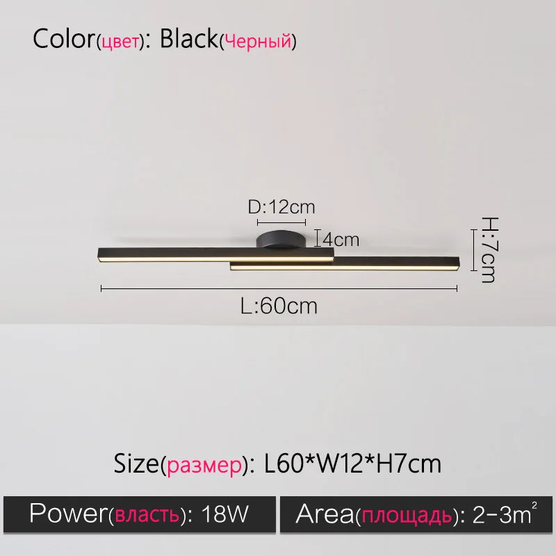 DecorBites™ 2023 Minimalist Nordic Ceiling Light for Living Room, Bedroom, Aisle & Balcony