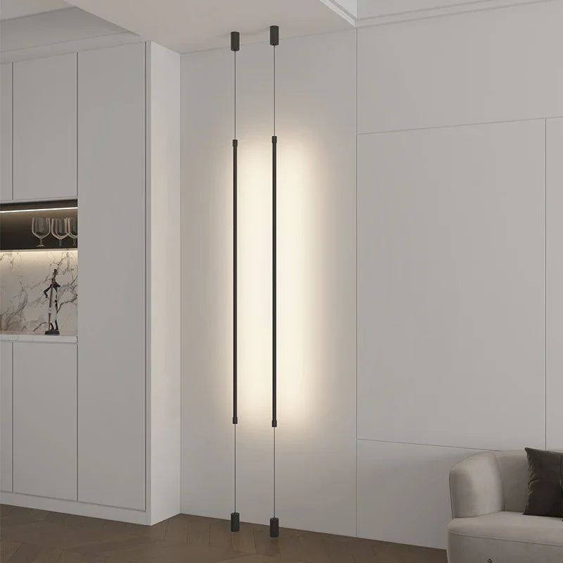DecorBites™ Black Modern LED Pendant Light for Home Decor and Lighting Solution