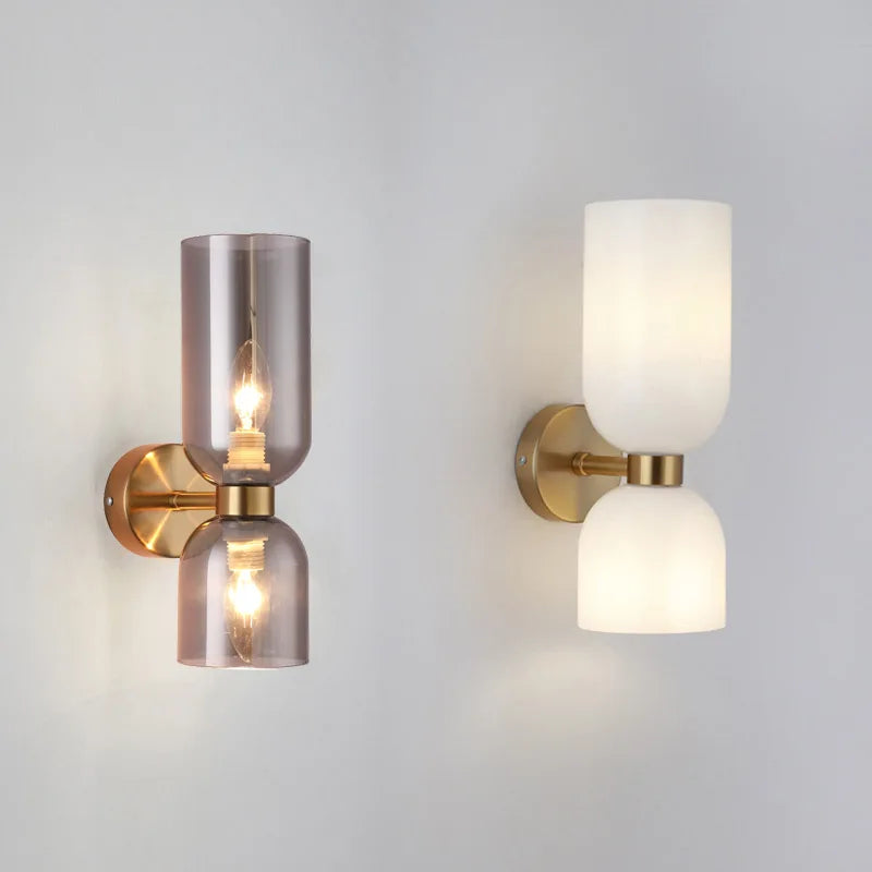 DecorBites™ Glass Ball LED Wall Lamps - Nordic Modern Wall Lights for Bedroom, Bathroom, Staircases