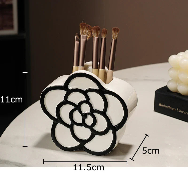 DecorBites™ Butterfly Ceramic Tissue Box - Decorative Bedside Table Paper Towel Case