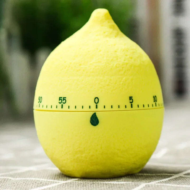 DecorBites™ Cute Cartoon Cake Kitchen Timer Stopwatch 60 Minute Baking Gadget