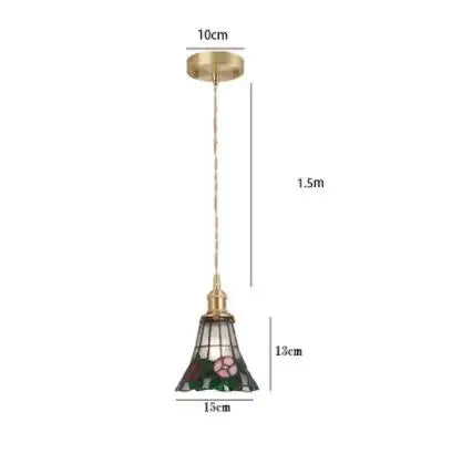 DecorBites™ Blue Glass Pendant Lights for Bedroom Dinning Living Room
