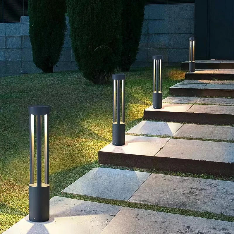 DecorBites™ Aluminum LED Garden Light Waterproof Landscape Lamp for Outdoor Courtyard and Lawn