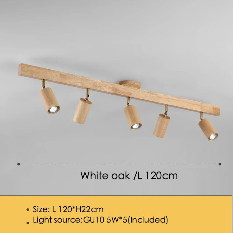 DecorBites™ Adjustable GU10 LED Ceiling Lamp for Home Lighting