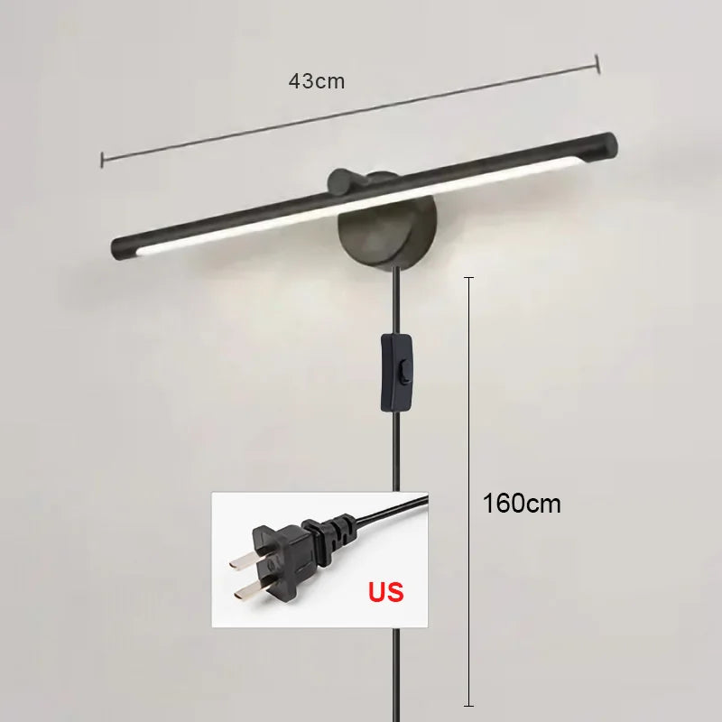 DecorBites™ LED Wall Lamp with Touch Dimming Motion Sensor - 40cm/55cm