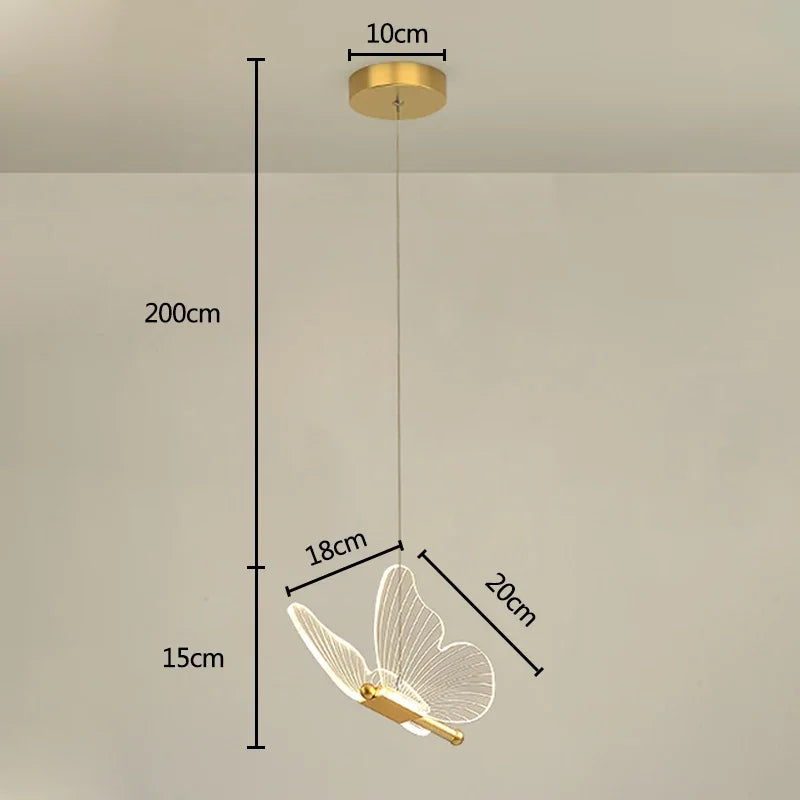 DecorBites™ LED Pendant Chandelier for Dining Room Restaurant Bar Art Decor Lamps