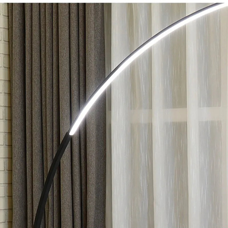 DecorBites™ Arc Floor Lamp: RGB Indoor Lighting for Dining & Living Room Decor