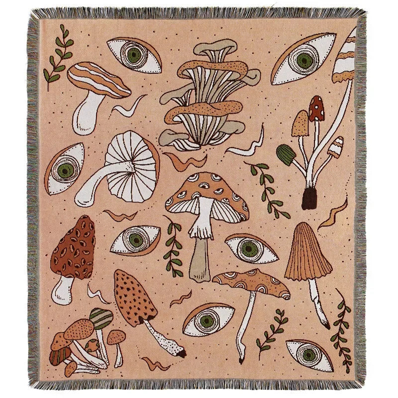 DecorBites™ Bohemian Camping Blanket - Multi-Functional Outdoor Essential