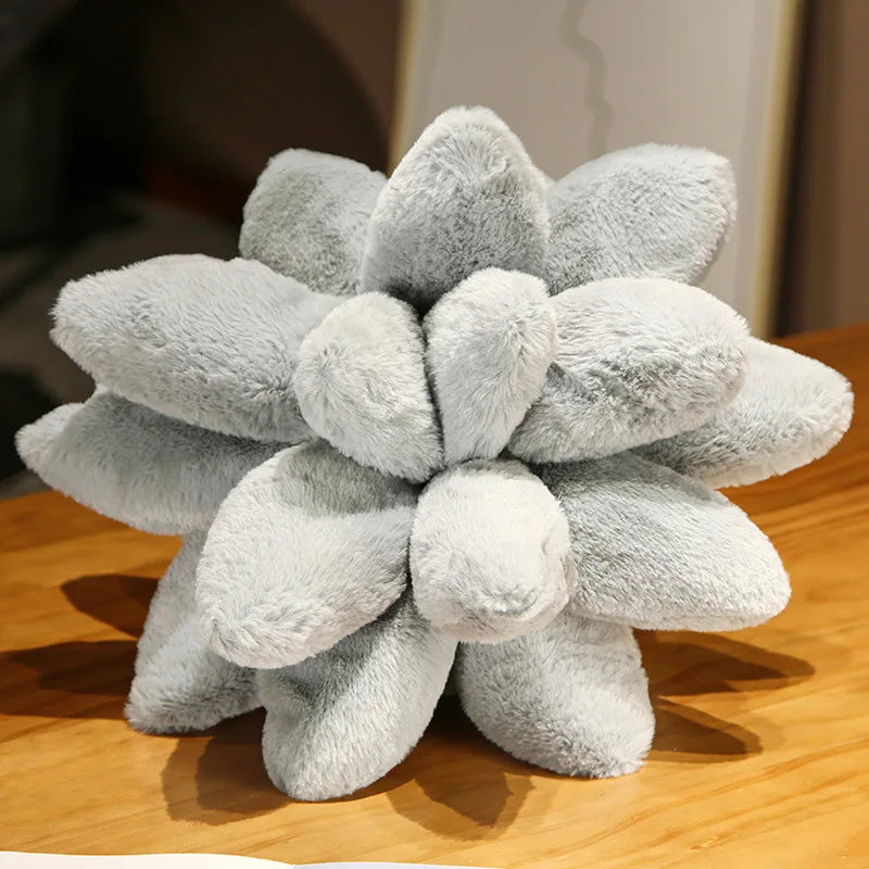 DecorBites™ 3D Succulent Cactus Pillow Plush Cushion for Living Room Decor