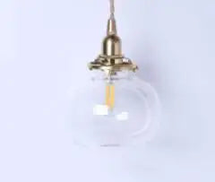 DecorBites™ Blue Glass Pendant Lights for Bedroom Dinning Living Room