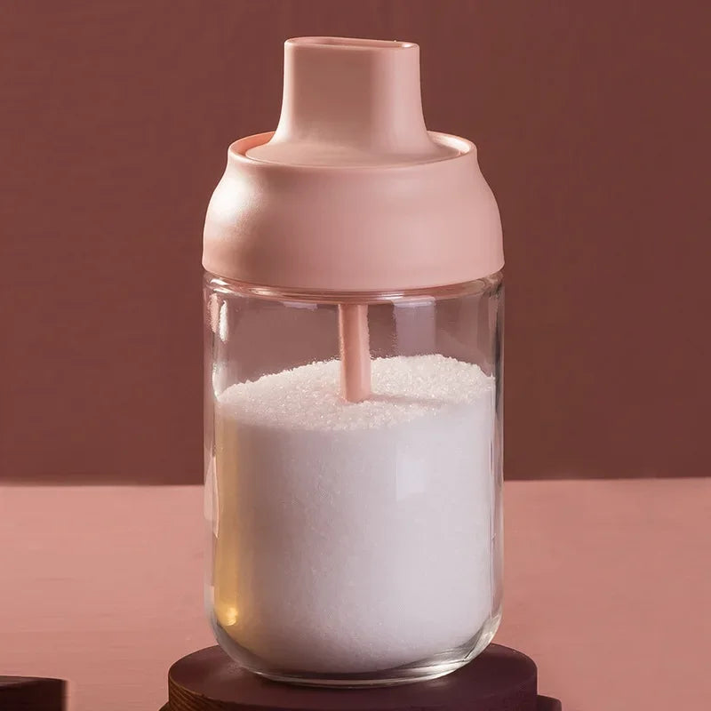 DecorBites™ Glass Seasoning Bottle Set