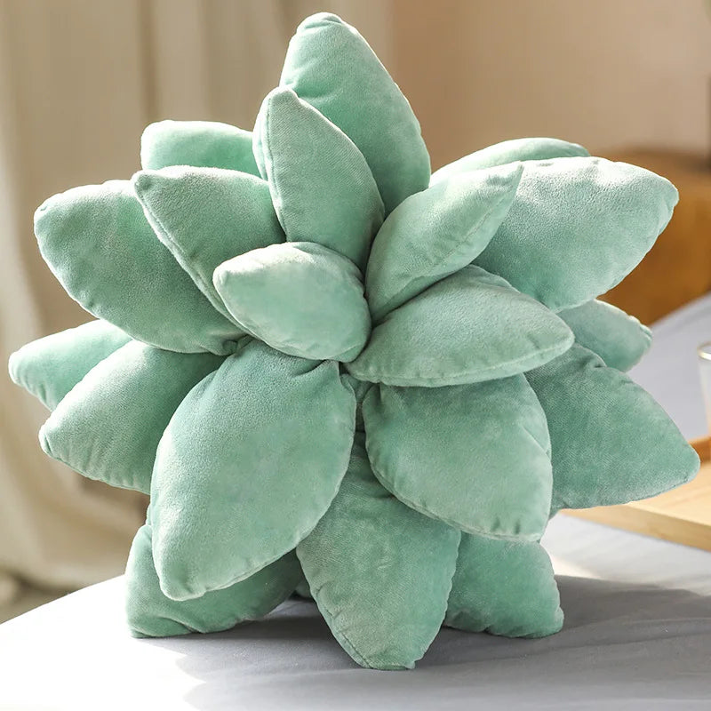 DecorBites™ Lavender Succulent Hippie Room Decor Throw Pillows