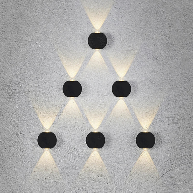 DecorBites™ 4W LED Wall Light for Home Decor and Outdoor Garden Sconce