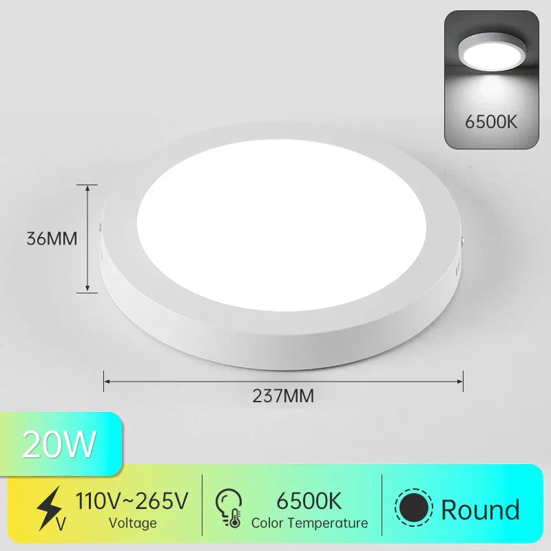 DecorBites™ LED Ceiling Chandelier Panel Light for Home Decor Lighting