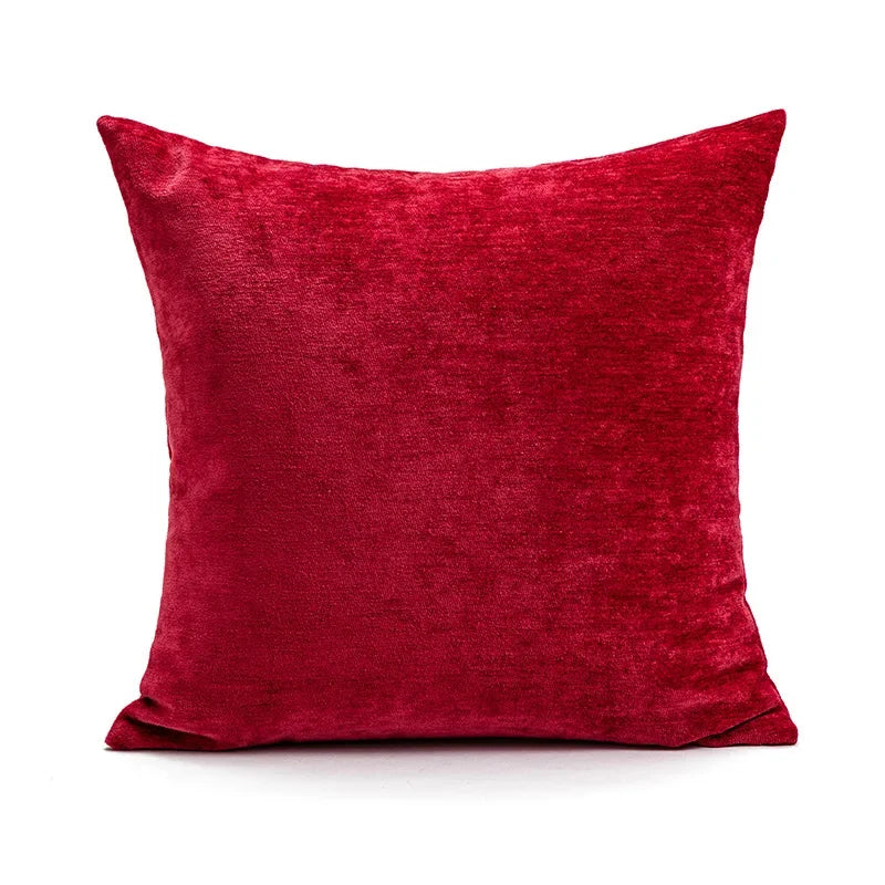DecorBites™ Cartoon Christmas Pillow Covers: Festive Decor for Sofa - Embroidered Design