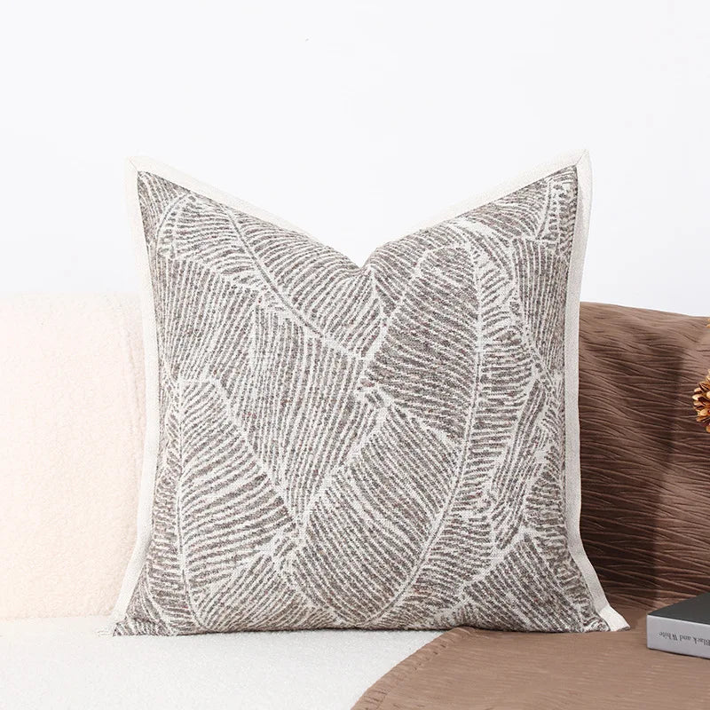 DecorBites™ Black White Sofa Pillowcase: Modern Minimalist Living Room Cushion Cover