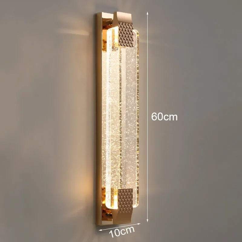DecorBites™ Crystal Bubble Wall Lights - Elegant Living Room Bedroom Decor Wall Sconces