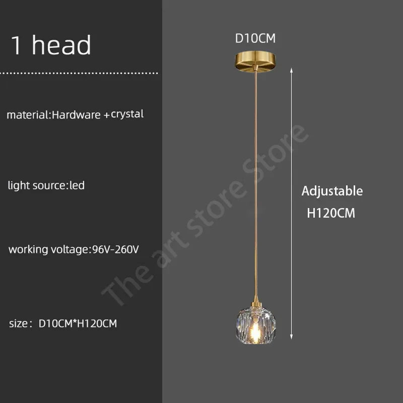 DecorBites™ Crystal Stainless Steel Staircase LED Chandelier for Modern Luxury Interiors
