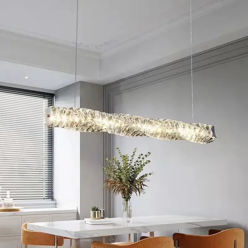 DecorBites™ Crystal LED Pendant Lights | Dimmable Ring Hanging Lamp | Modern Luxury Decor Fixtures