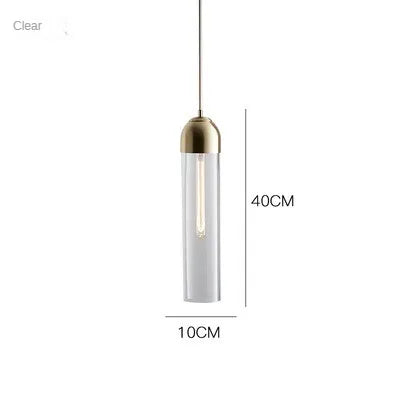 DecorBites™ LED Glass Pendant Chandelier for Kitchen Restaurant Bar Decor