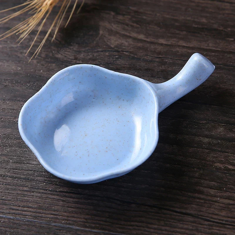 DecorBites™ Ceramic Milk Cup Creamer Jug & Seasoning Dish with Handle