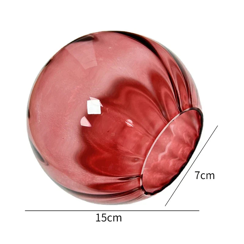 DecorBites™ Glass Ball Pendant Lamp Stained Wall Fixture Decor Accessories