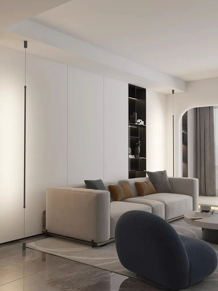DecorBites™ Bedside Pendant Light Straight Strip Floor Ceiling Decorative Wall Lights