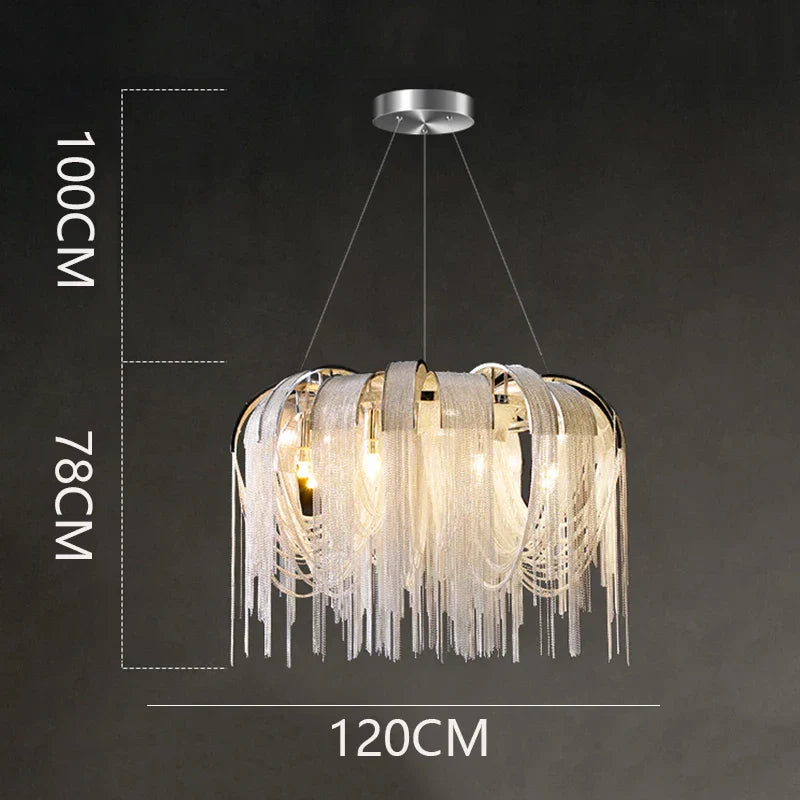 DecorBites™ LED Pendant Light Chandeliers for Modern Home Decor Living Room Dining Room