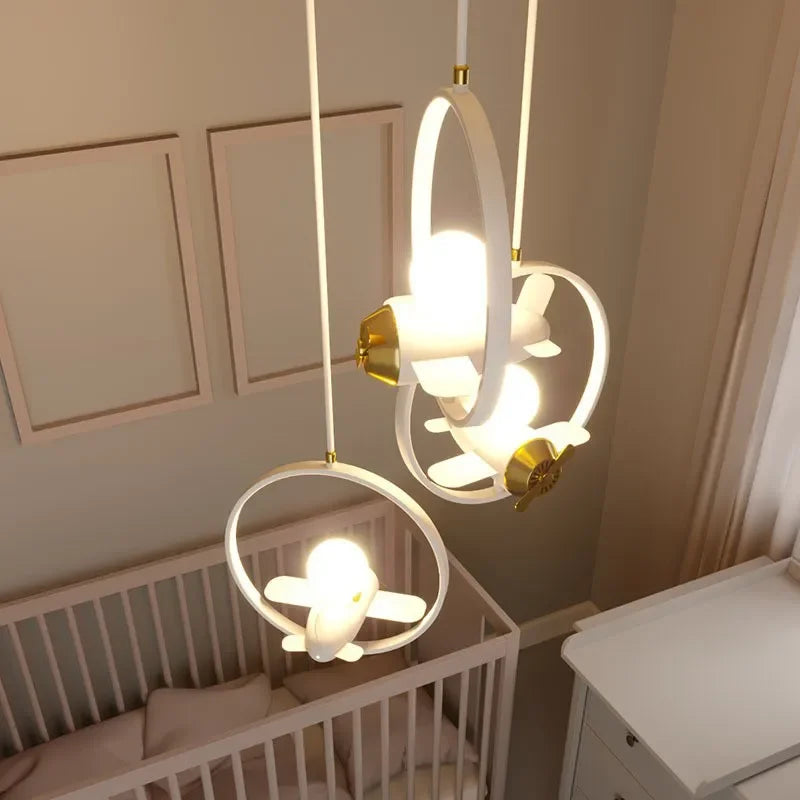 DecorBites™ Helicopter Chandeliers for Children's Room and Bedroom Lighting