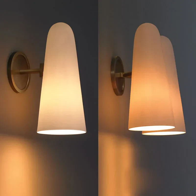 DecorBites™ Copper Wall Lamp: Luxury Nordic Style for Living Room Bedroom Bedside, Restaurant Corridor.