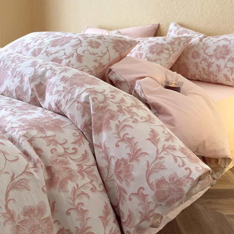 DecorBites™ Cotton Three-Layer 3Pcs Bedding Set - Soft, Breathable, and Comfortable
