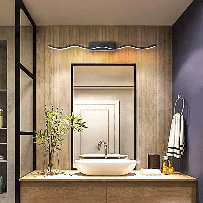 DecorBites™ LED Bathroom Wall Sconce Light Mirror Wall Lamp Indoor Modern Luminaires