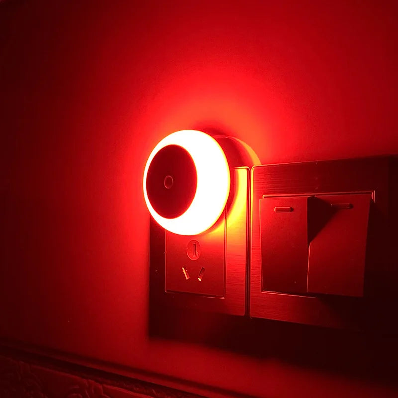 DecorBites™ LED Night Light Smart Sensor Plug-in Wall Night Lamp for Home Bedroom Hallway