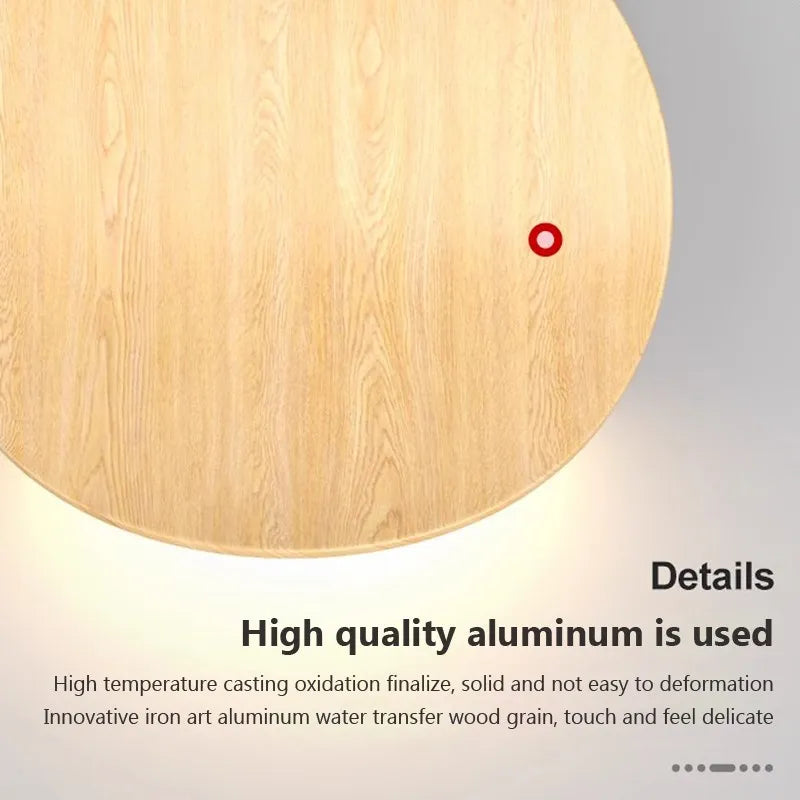 DecorBites™ LED Round Wall Lamp for Bedroom Living Room Office Decoration Lighting