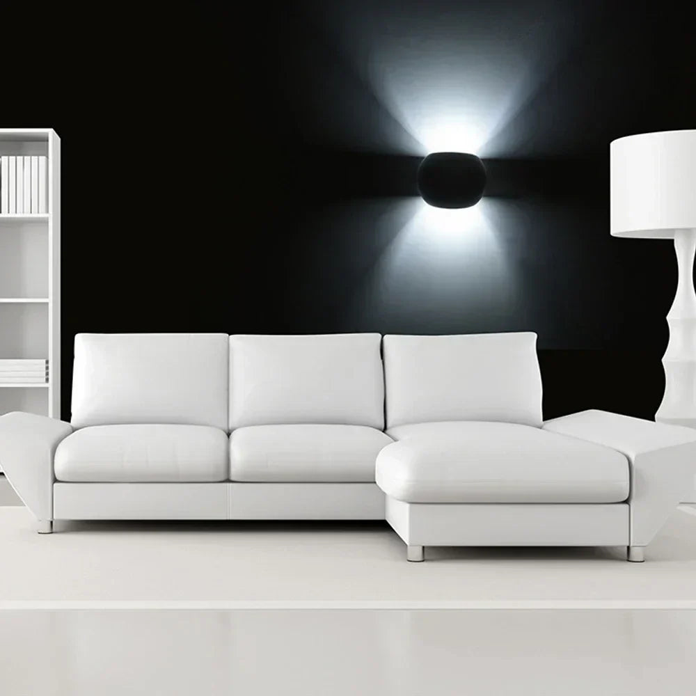 DecorBites™ LED Gypsum Wall Sconce 5W for Bedroom Living Room Kitchen Decor