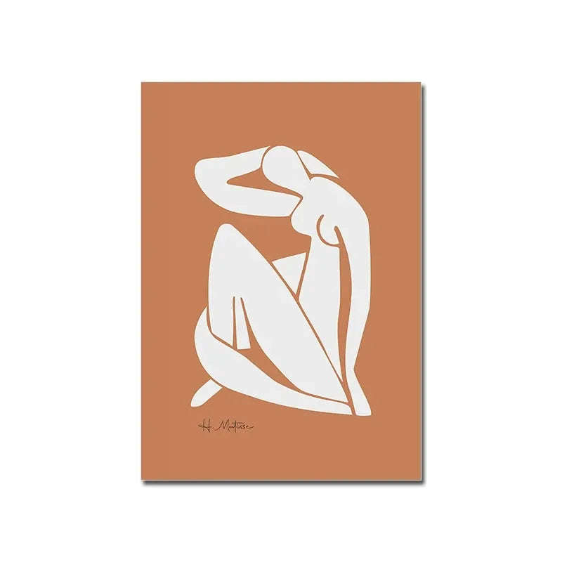 DecorBites™ Modern Black & White Exhibition Canvas Print