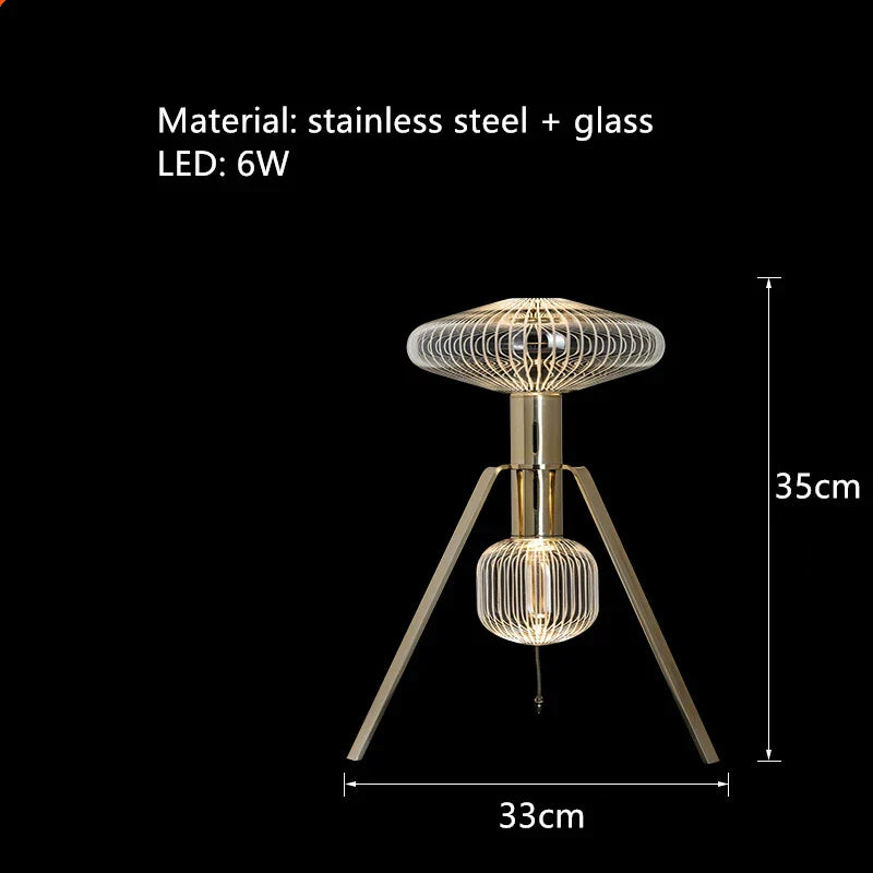 DecorBites™ Glass Tubes LED Chandelier: Modern Luxury for Living Room, Bedroom, Hotel & Aisle