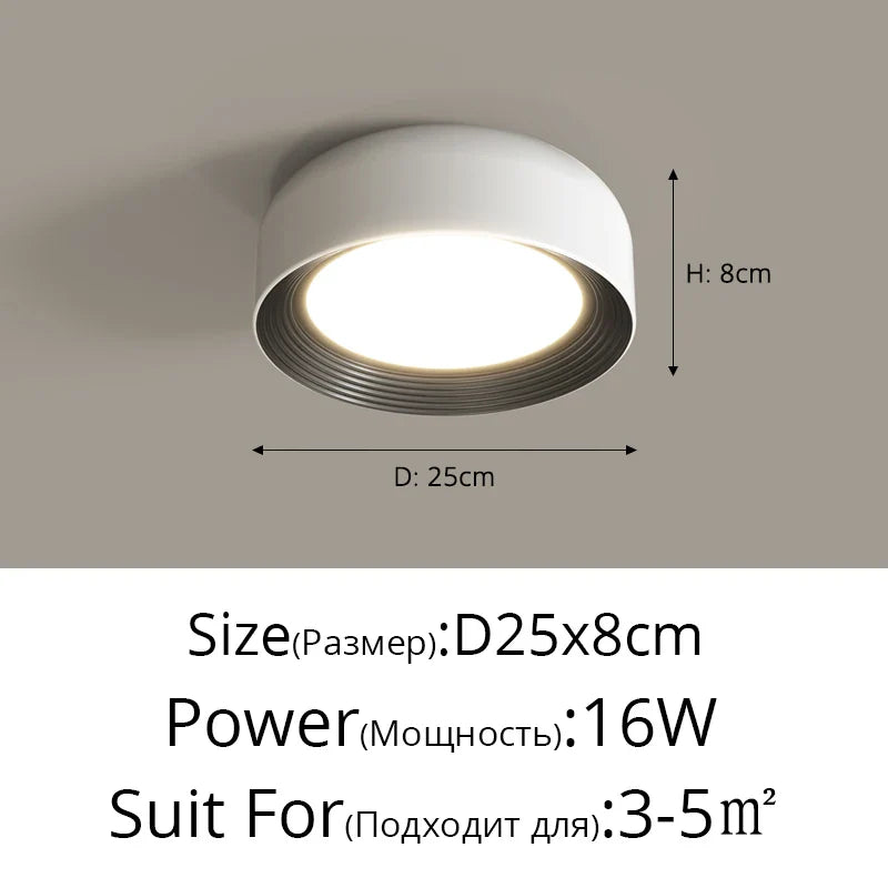 DecorBites™ Circular Chandeliers: Nordic Style Lighting for Bedroom, Kitchen, Living & Dining Room
