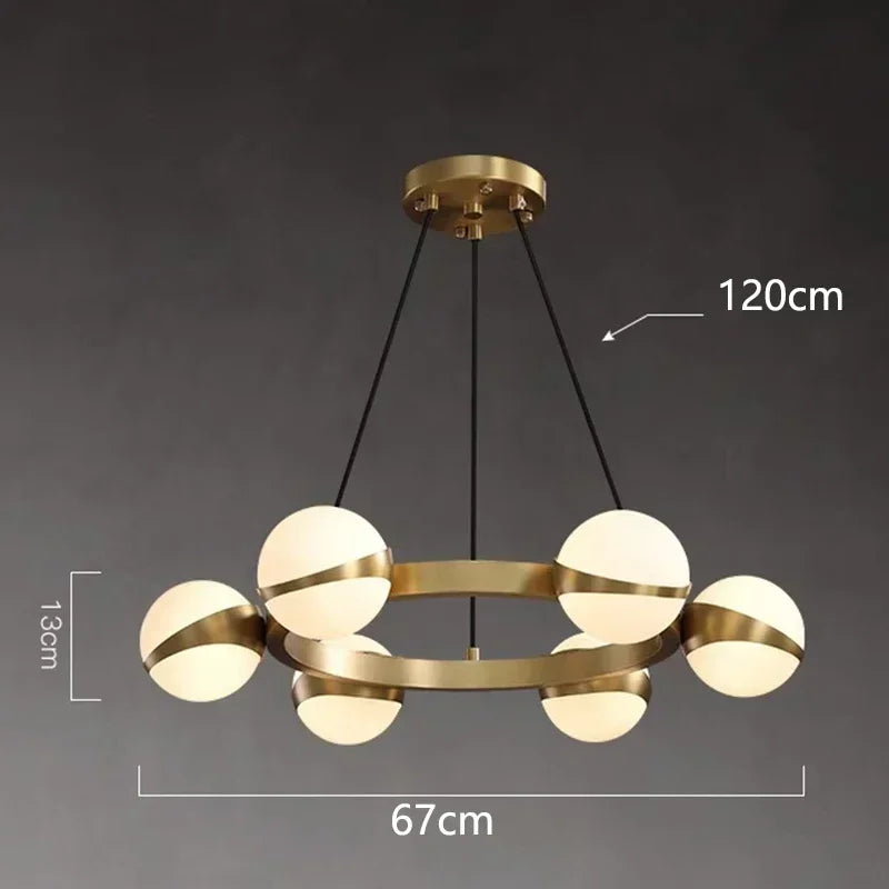 DecorBites™ LED Acrylic Pendant Lights for Home Decor Luminaires