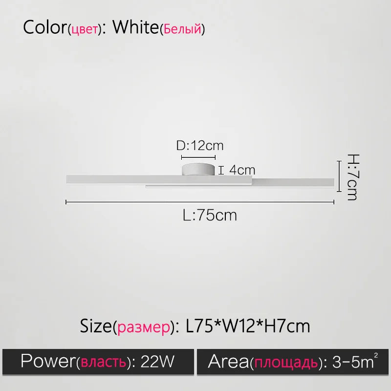 DecorBites™ 2023 Minimalist Nordic Ceiling Light for Living Room, Bedroom, Aisle & Balcony