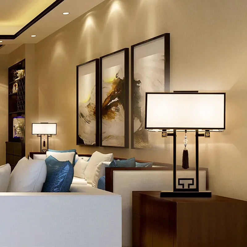 DecorBites™ Chinoiserie Style Floor Lamp for Living Room and Bedroom