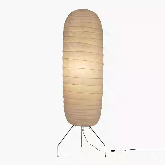 DecorBites™ Akari Noguchi Floor Lamp LED E27 Rice Paper Standing Art Decor Living Room