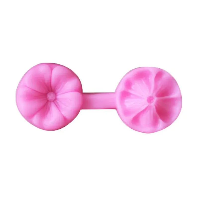 DecorBites™ 3D Five Petals Flower Silicone Mold for Cake Decorating and Baking