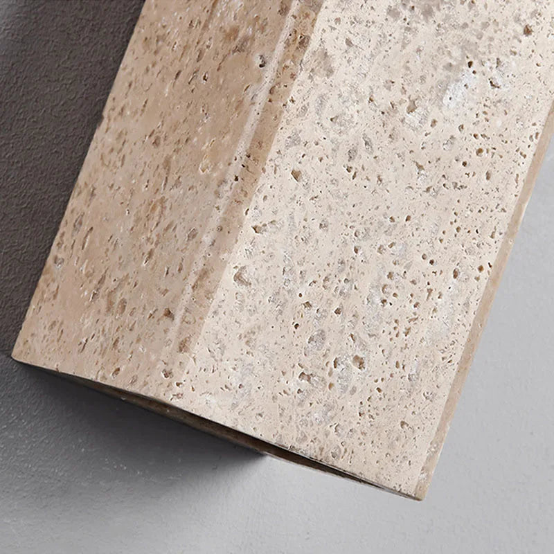 DecorBites™ Cuboid Stone LED Wall Lamp 3000K Parlor Bedroom Stairs Creative Lighting
