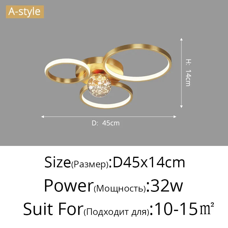 DecorBites™ Gypsophila Chandelier: Modern Ceiling Light for Living Room, Bedroom, Home.