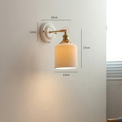 DecorBites™ Copper Arm LED Wall Sconce for Bedroom Bathroom Mirror Stair Light