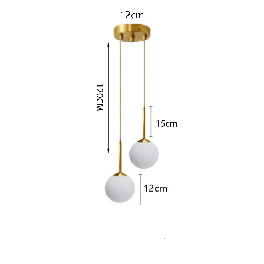 DecorBites™ LED Pendant Light: Modern Nordic Design for Home Decor Lighting